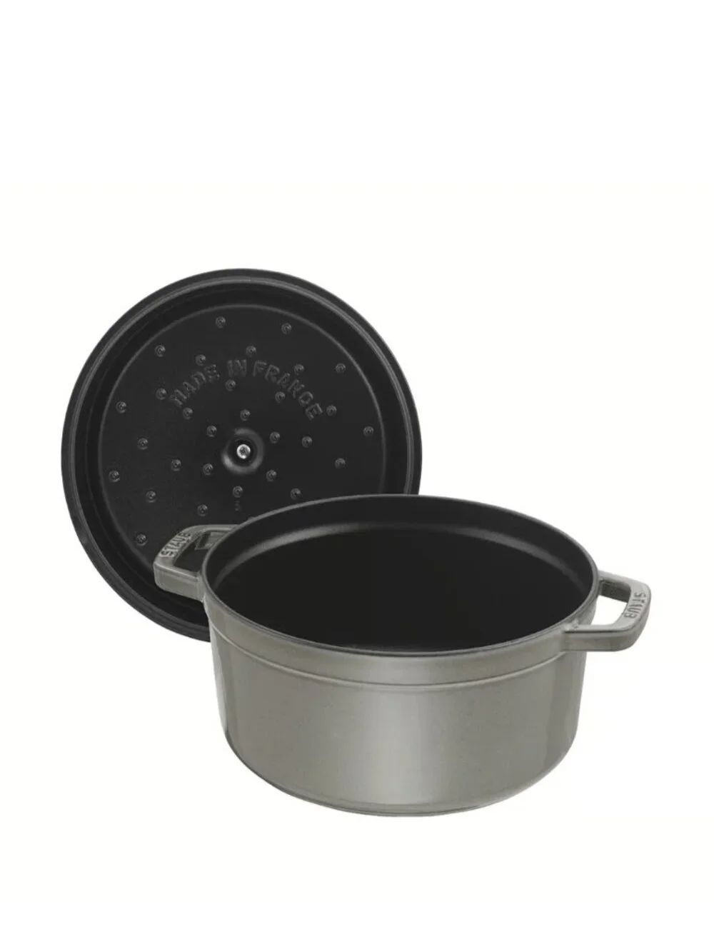 Staub 2 2 L Graphite Grey Cocotte